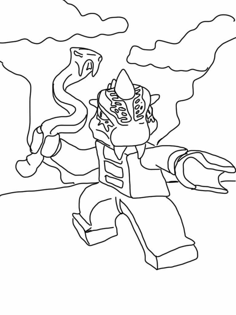 Lego ninjago coloring pages