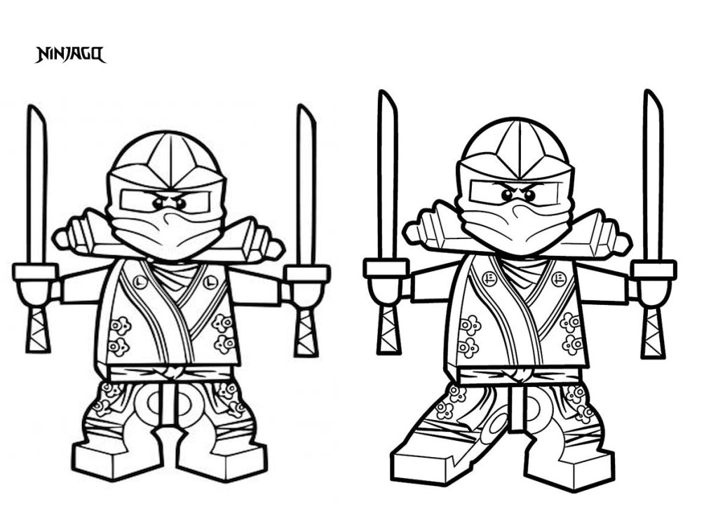 Ninjago coloring page