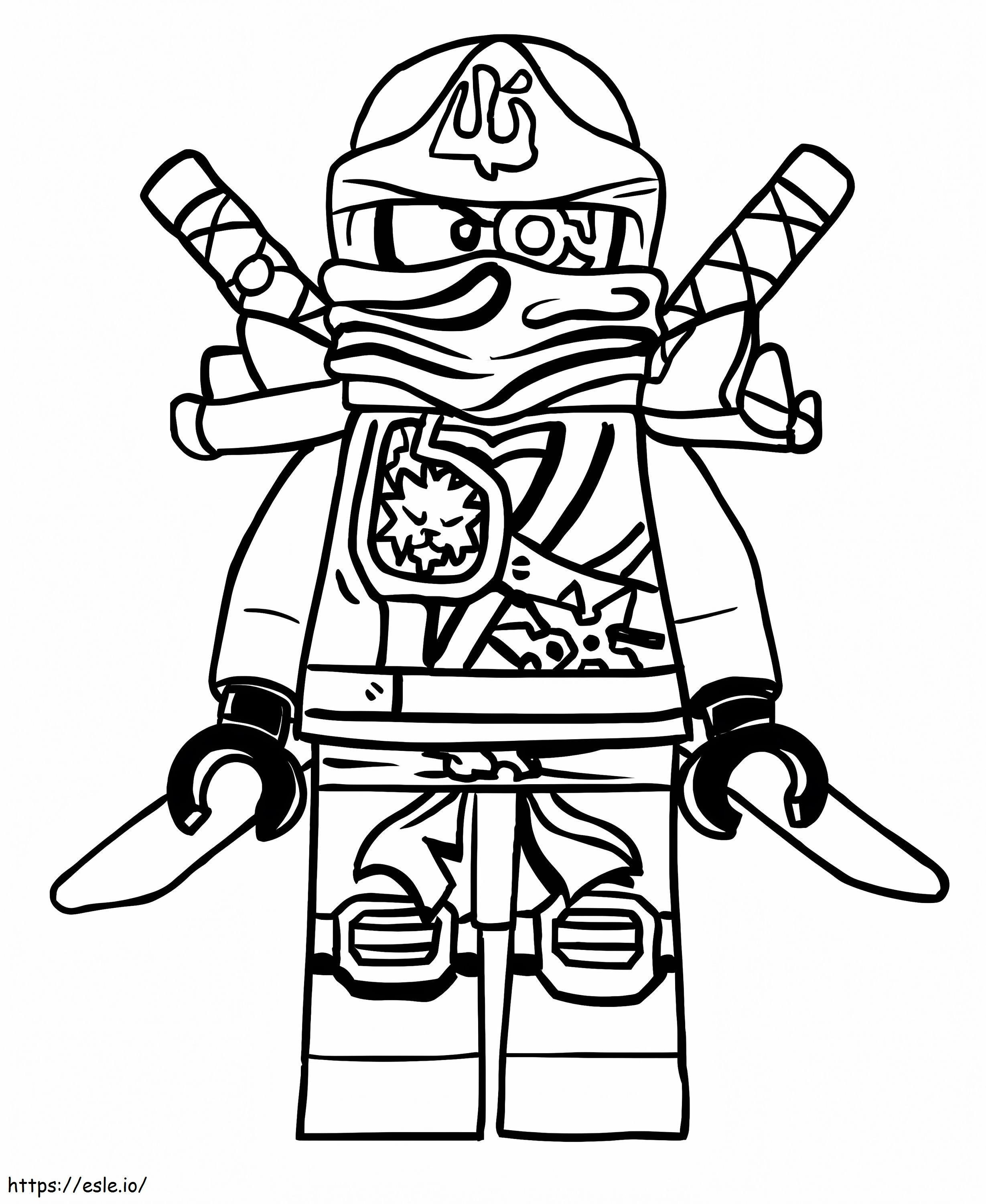 Ninjago coloring page