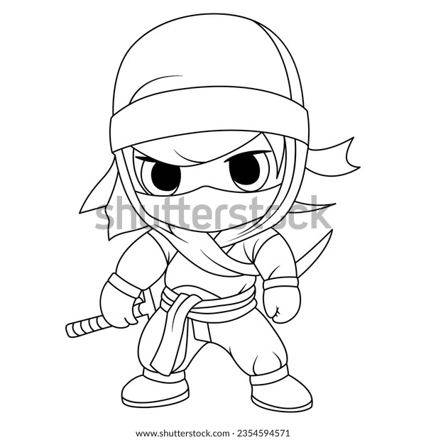 Ninja coloring images stock photos d objects vectors