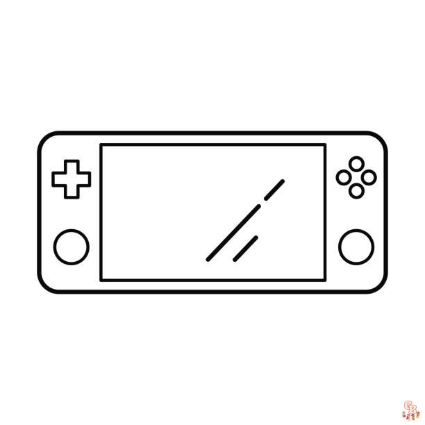 Discover the best nintendo switch coloring pages for kids