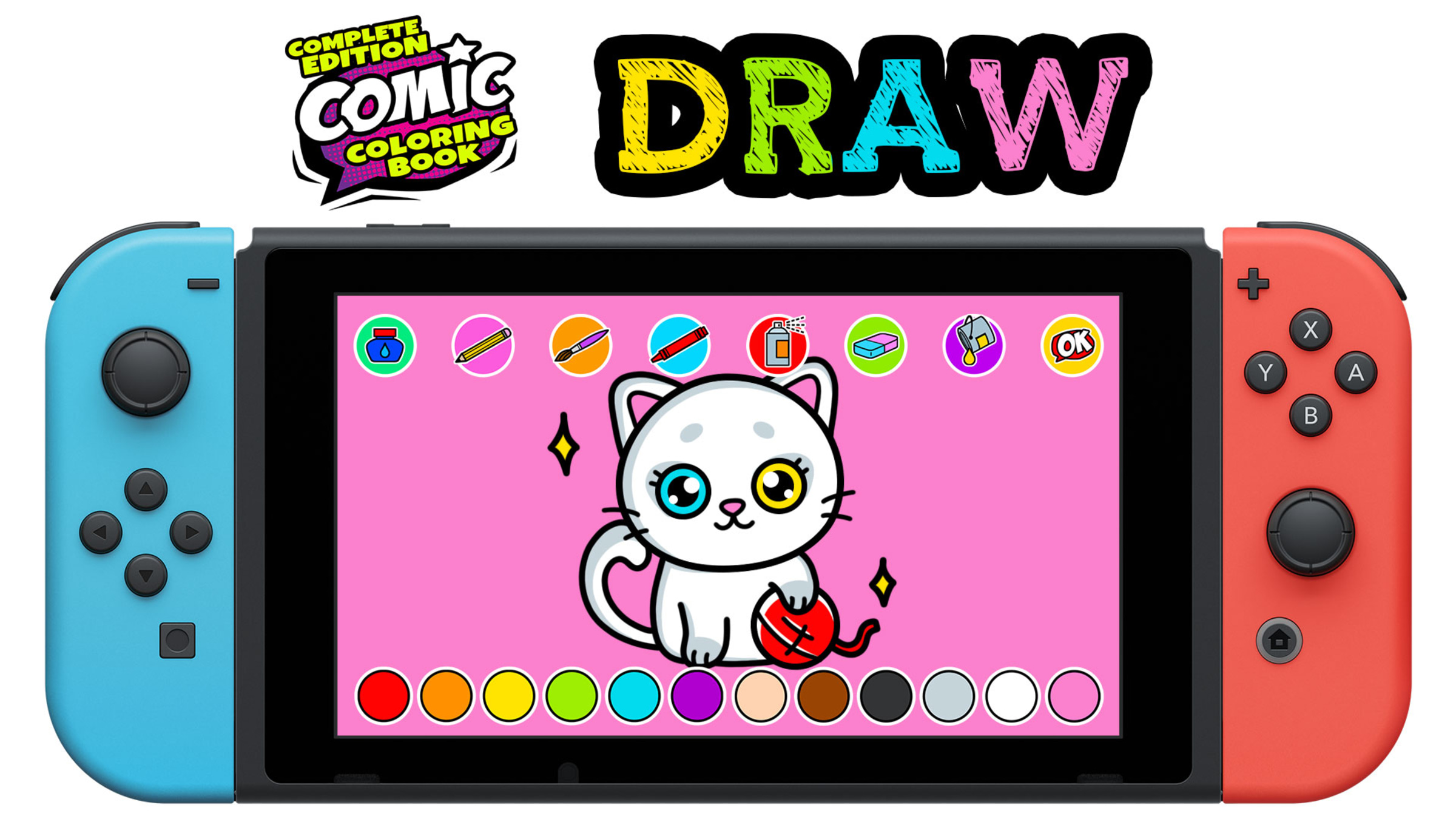 Ic coloring book plete edition draw for switch