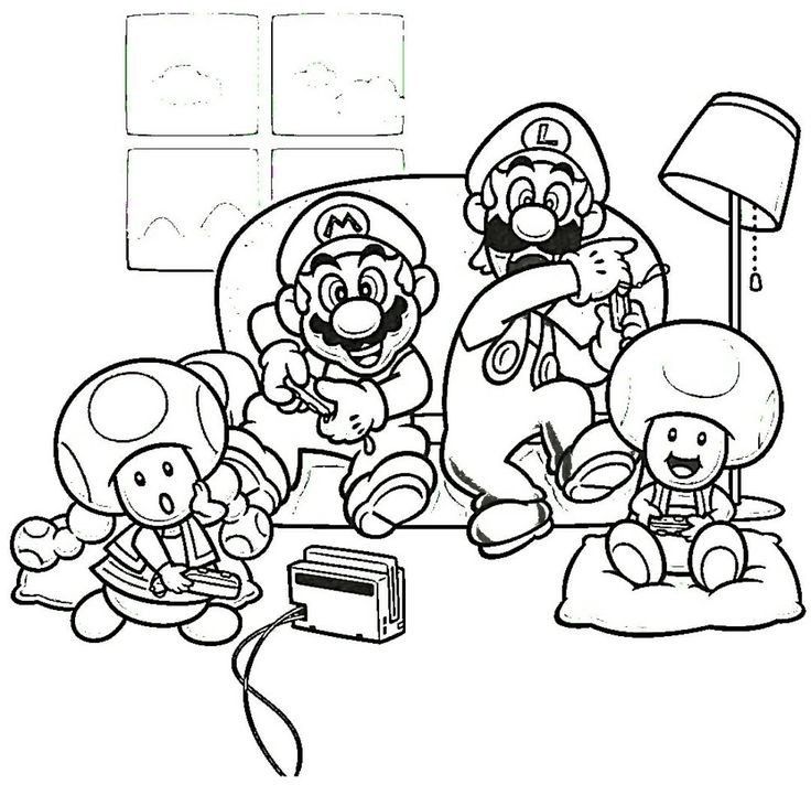 Cartoon coloring page mario coloring pages super mario coloring pages cartoon coloring pages