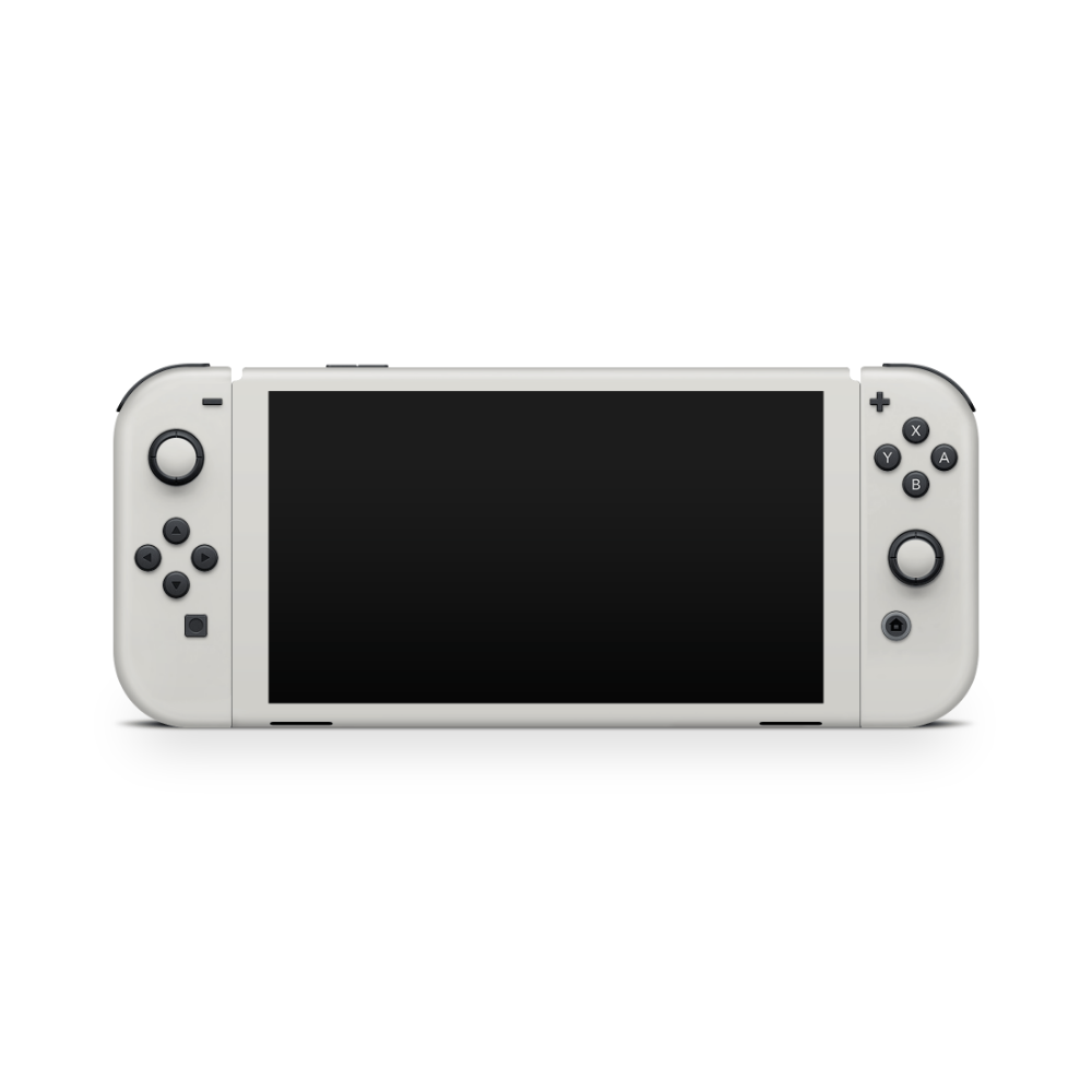 Warm grey nintendo switch oled skin