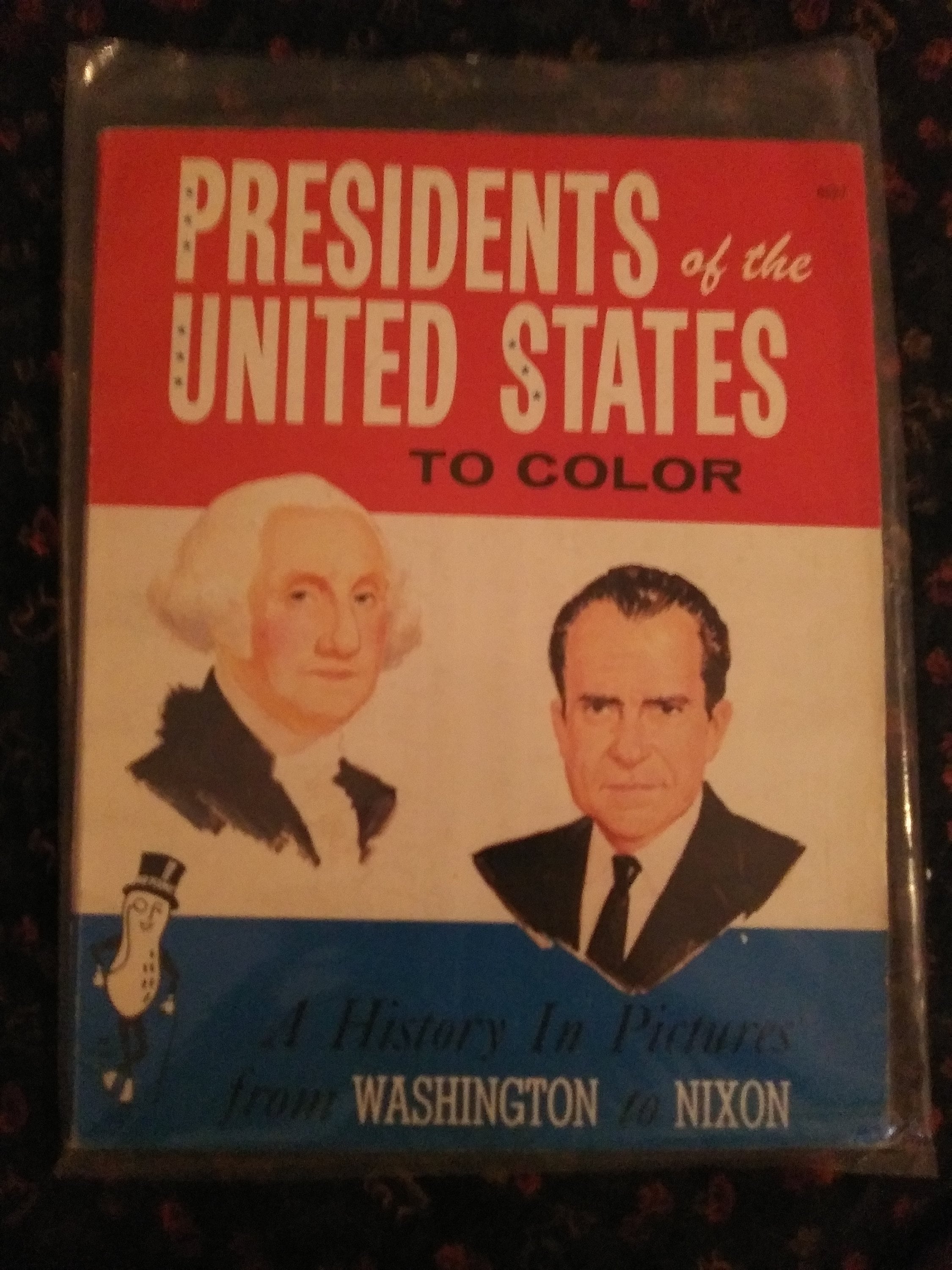 President nixon coloring book
