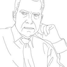 President george w bush coloring pages