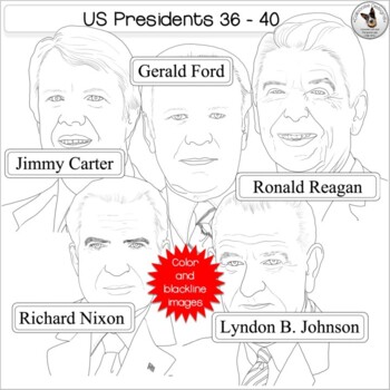 Us presidents clip art