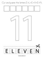 Number coloring pages