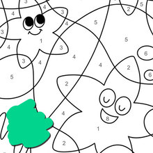 Color by number coloring pages