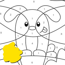 Color by number coloring pages