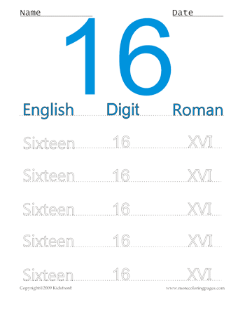 Printable roman numerals coloring worksheets free online coloring pages