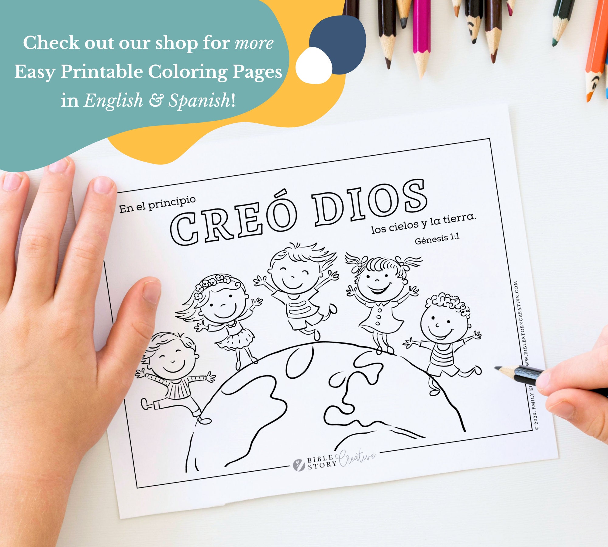 Spanish bible verse coloring pages for kids rv