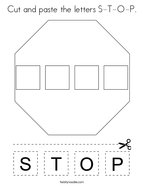 Traffic signs and signals coloring pages