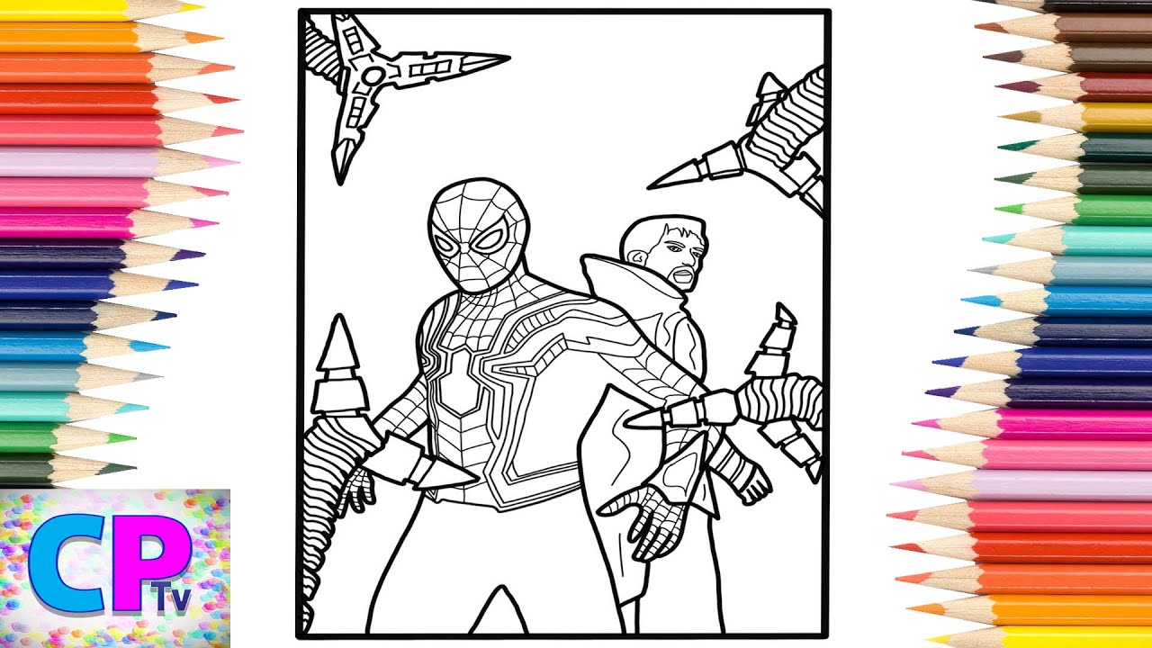 Spideran no way hoe coloring pagesspideran coloringji yosef