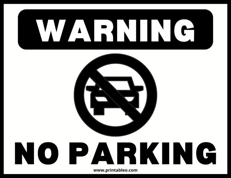 No parking sign download free printable pdfs