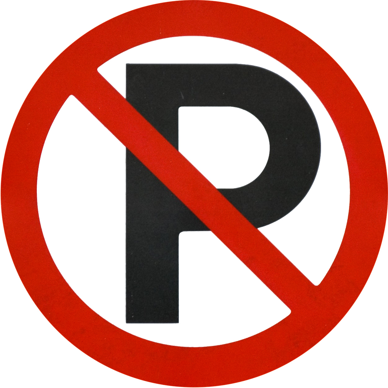 Printable no parking signs