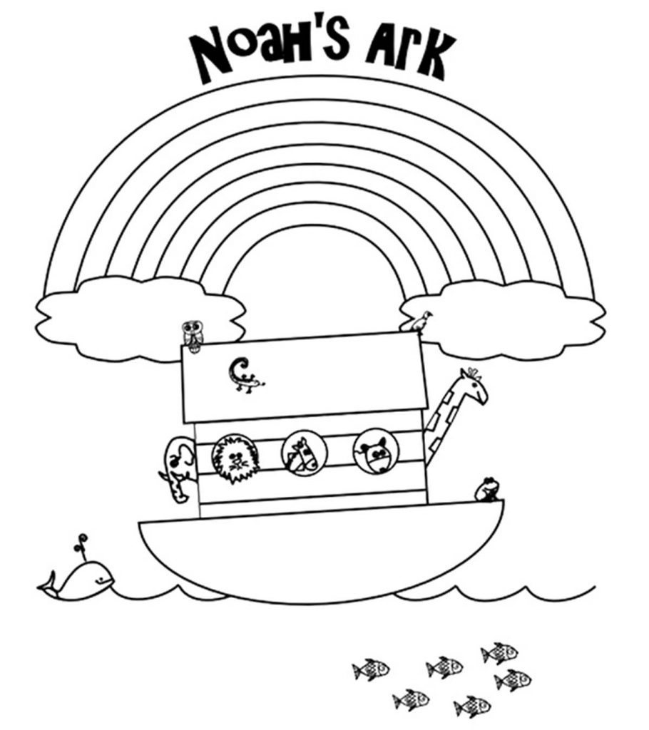 Top noah and the ark coloring pages for your toddler