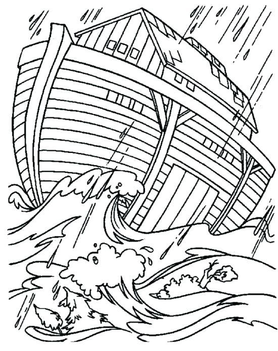 Noahs ark coloring pages