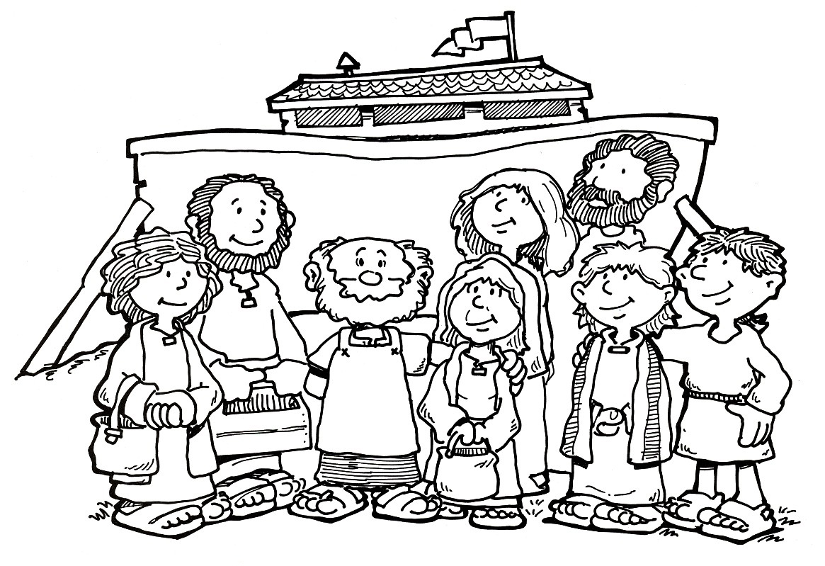 Noahs ark coloring pages