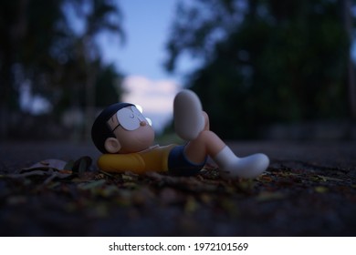 Cartoon nobita stock photos images photography