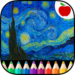 Vincent van gogh coloring book