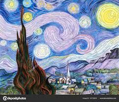 Resultado de imagen de la noche estrellada van gogh para pintar starry night van gogh gogh the starry night vincent van gogh