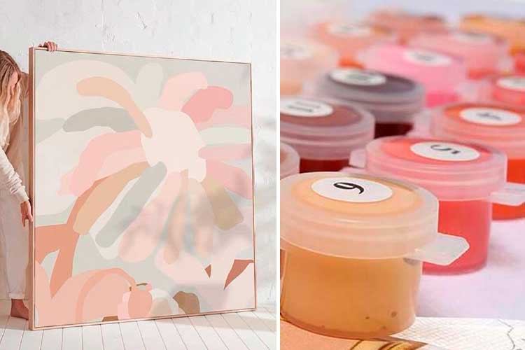 Pintar por nãºmeros una opciãn decorativa relajante y creativa