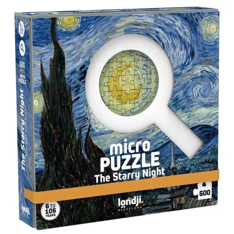 Romcabezas micro piezas noche estrellada de van gogh â londji