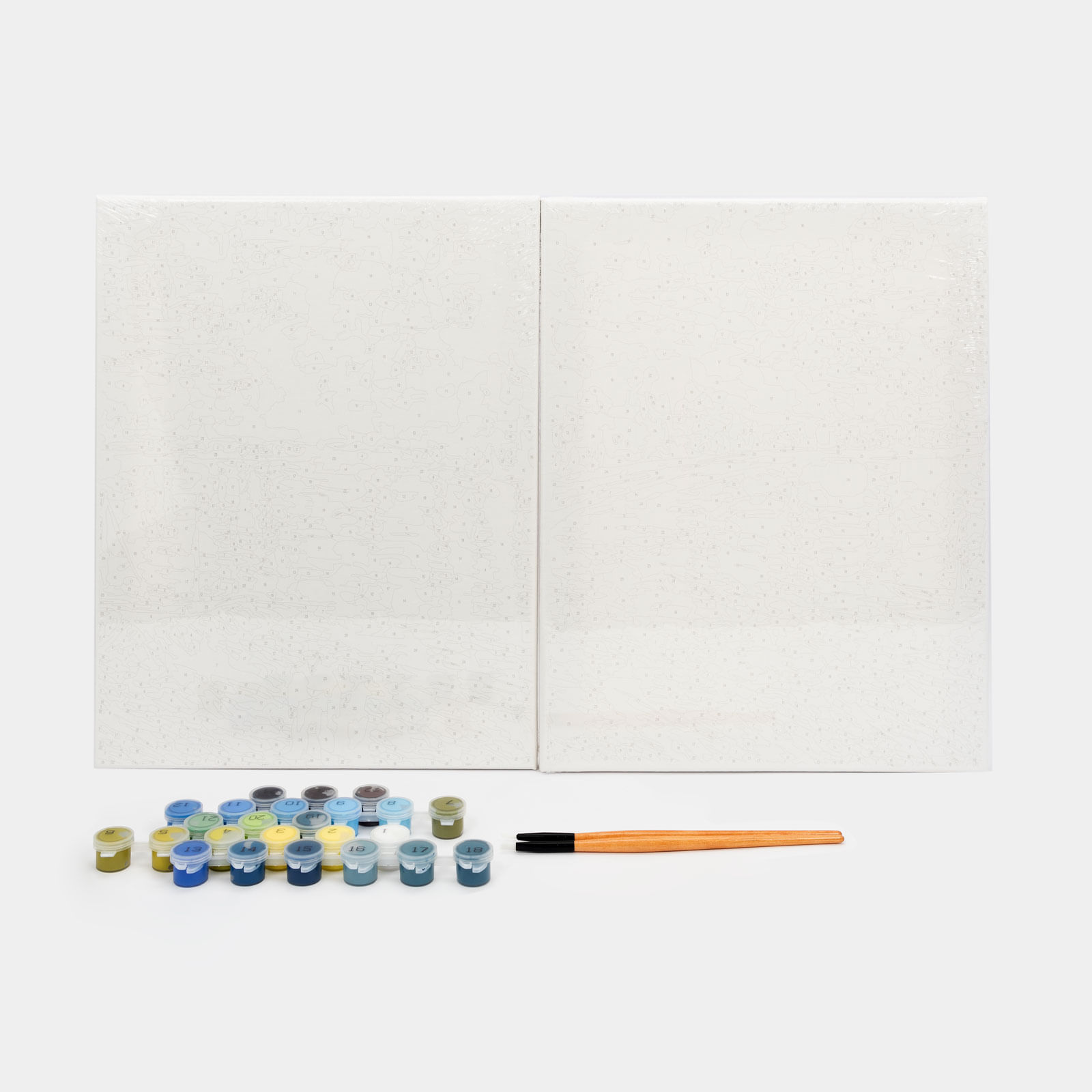 Kit de arte para pintar por nãºmeros