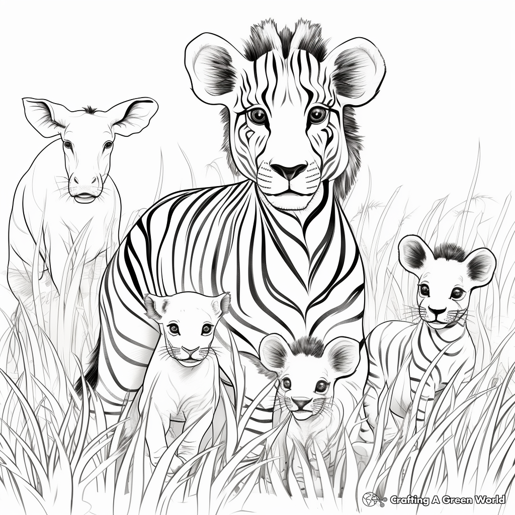 Animal kingdom coloring pages