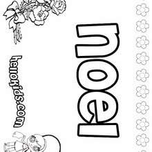 Noel coloring pages