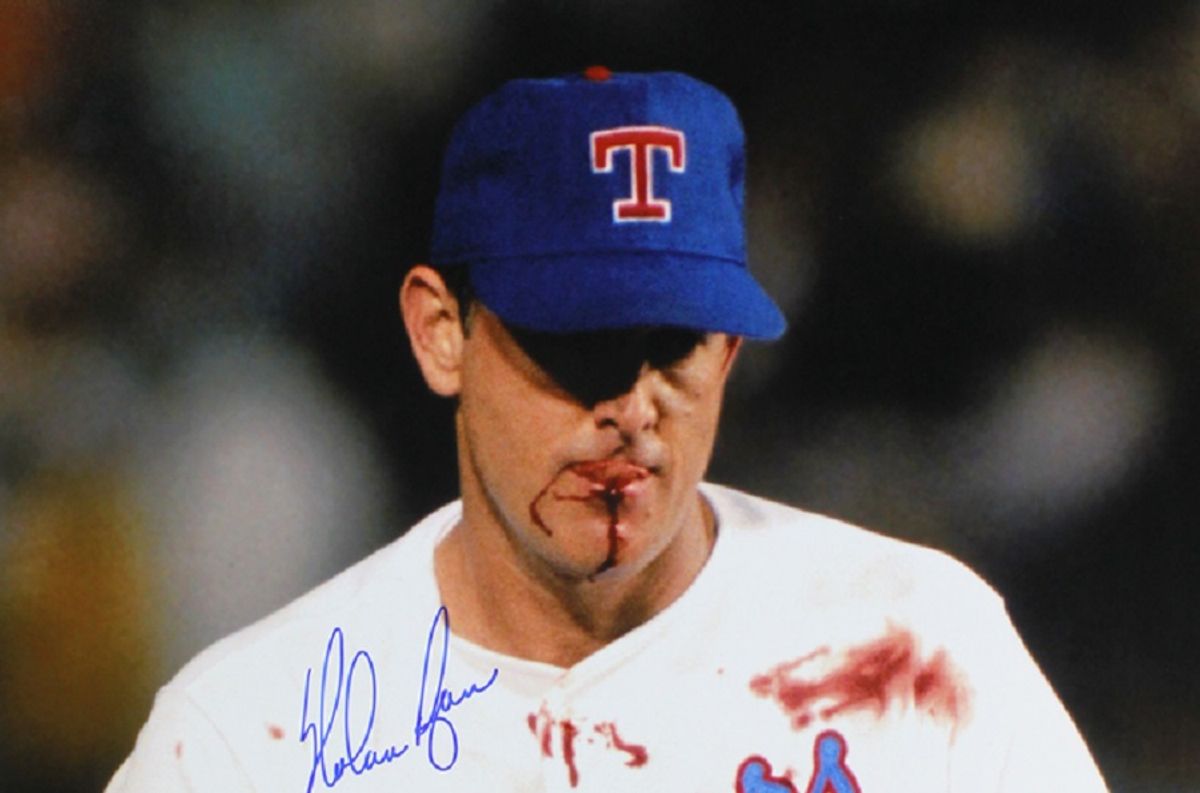 Photofile PFSAAEJ01701 Nolan Ryan - 4 Team Career H.O.F. Composite Sports  Photo - 8 x 10 