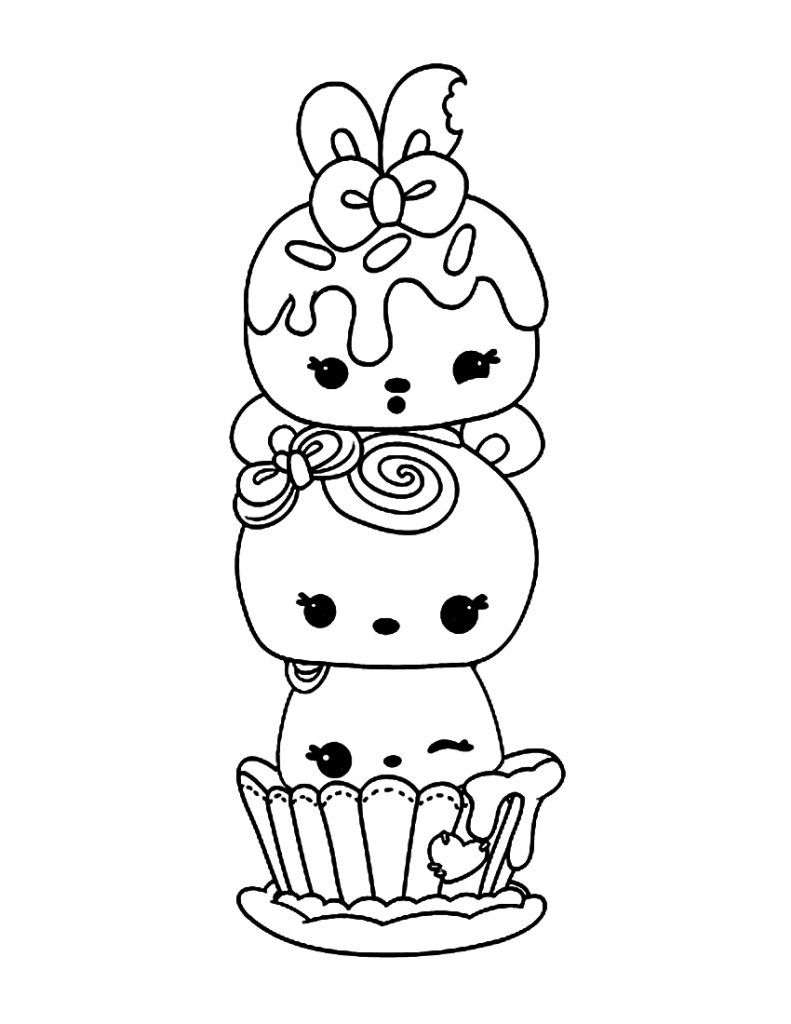 Num noms coloring pages