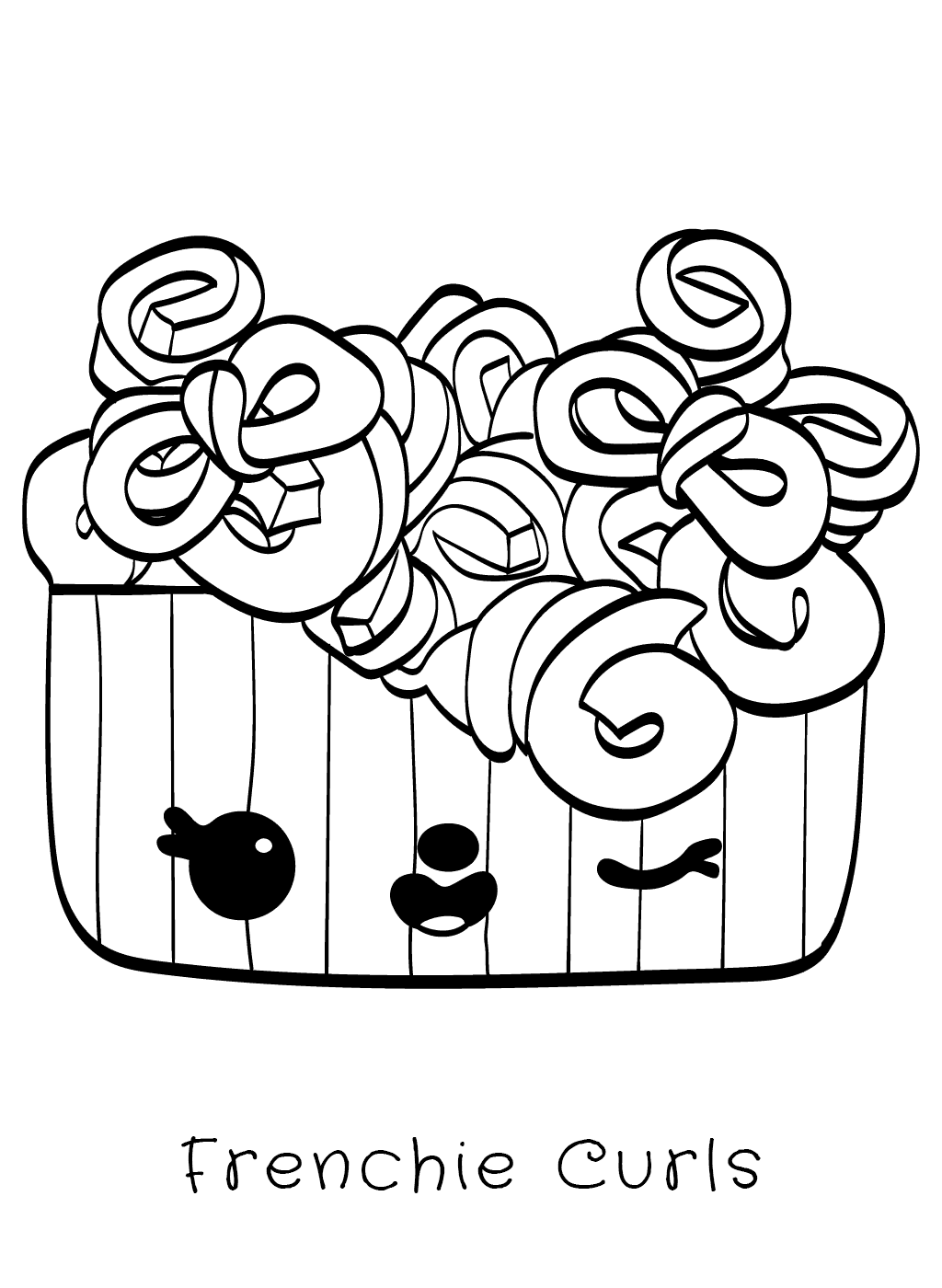 Num noms coloring pages