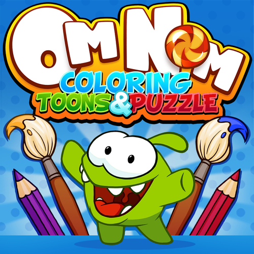 Om nom coloring toons puzzle deku deals