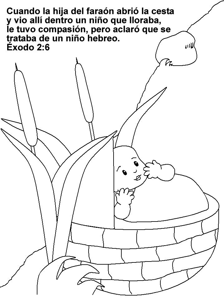 Moises baby moses baby moses crafts sunday school coloring pages