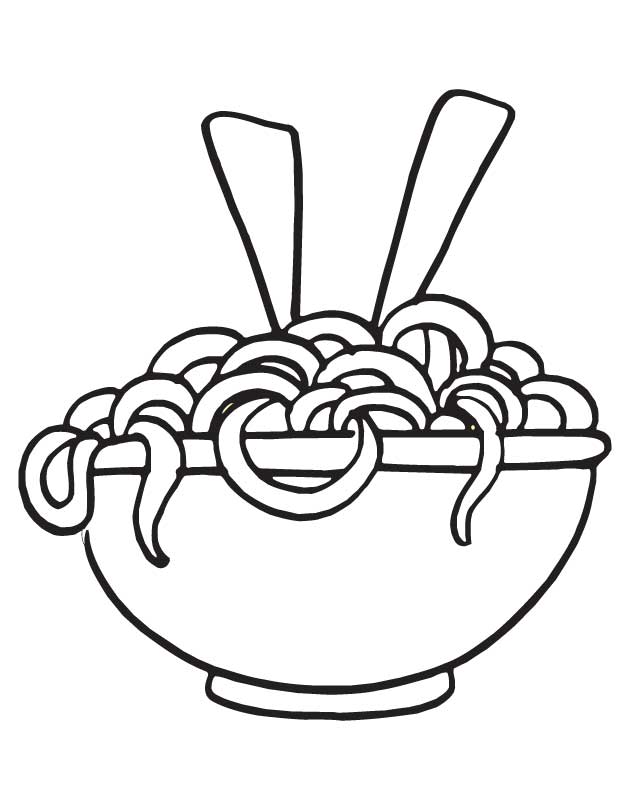 Noodles coloring page download free noodles coloring page for kids best coloring pages