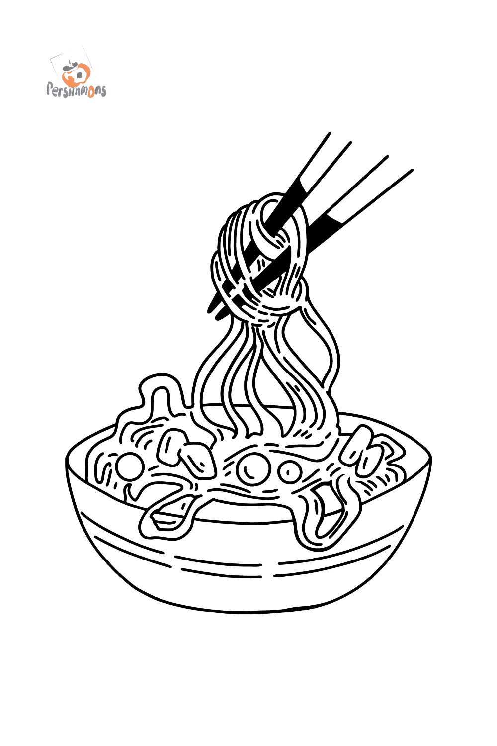 Ramen coloring page â online or printable for free coloring pages for boys coloring pages for kids coloring pages