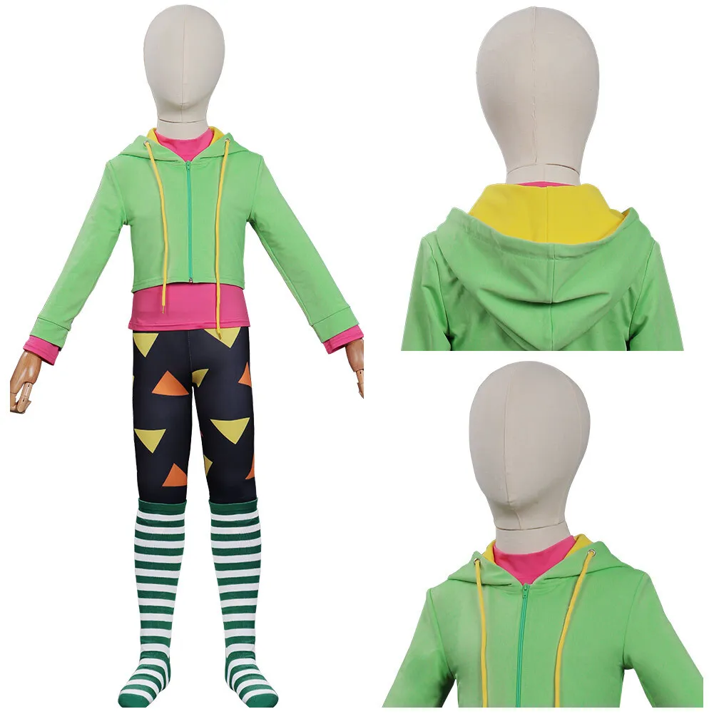 Sing nooshy cosplay costume outfits kids children halloween carnival suit