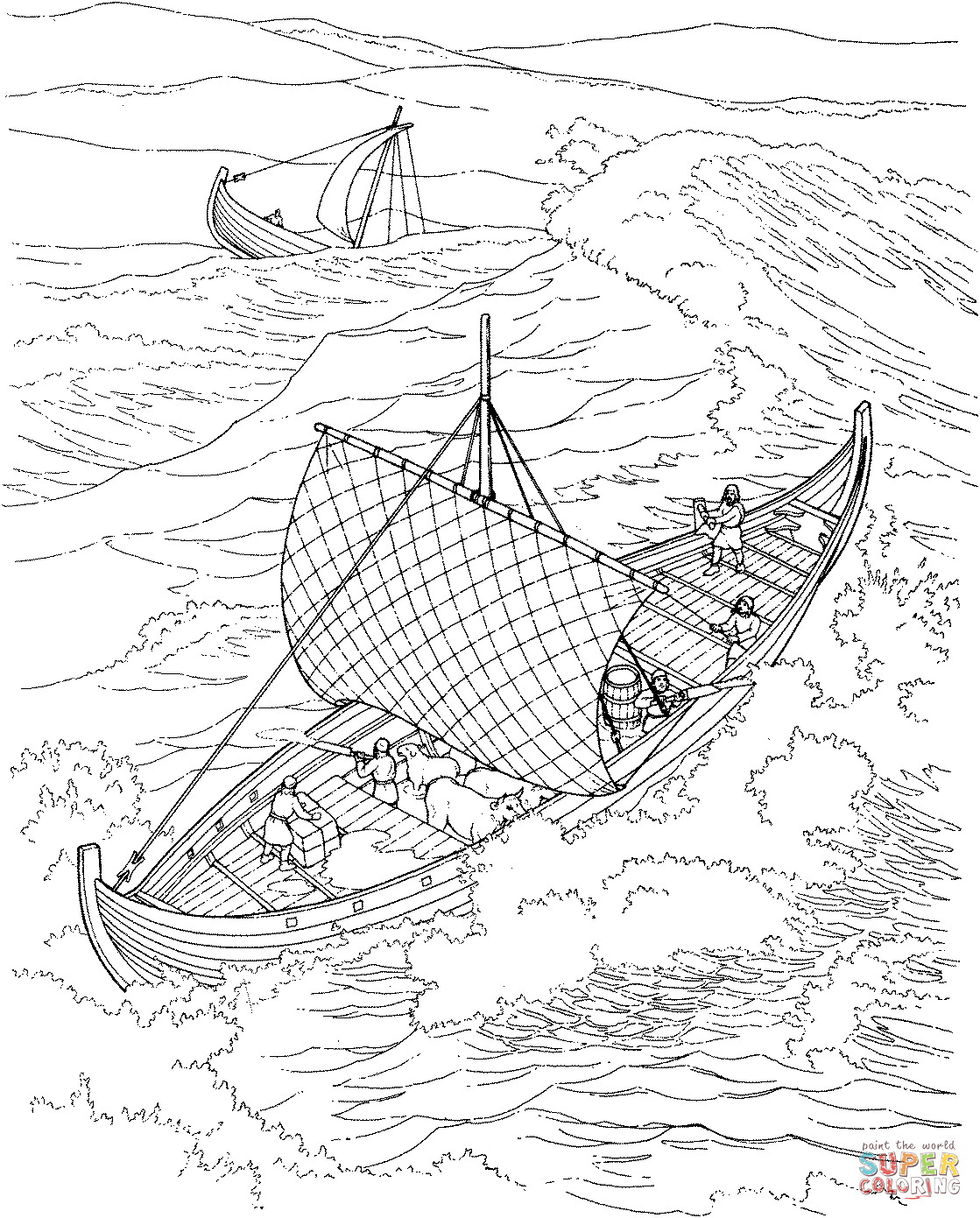 Viking boats coloring page free printable coloring pages free printable coloring pages coloring pages cute coloring pages