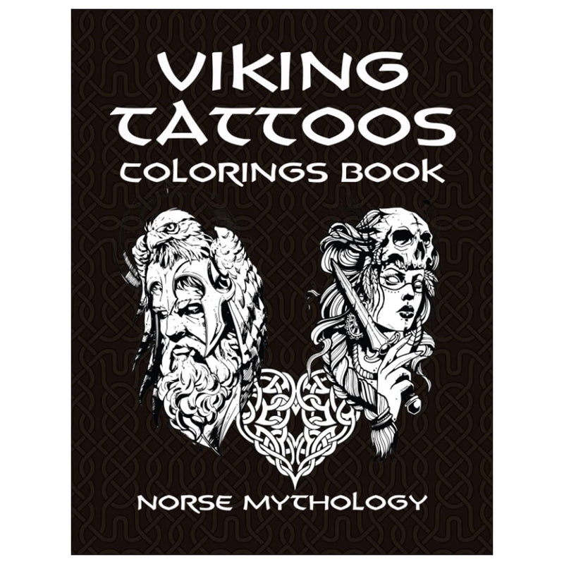 Viking tattoos coloring book norse mythology â tattoo unleashed