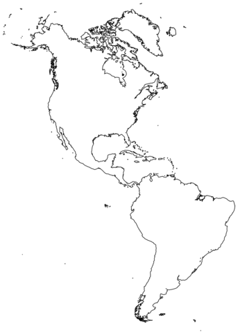 North american countries maps coloring pages free coloring pages