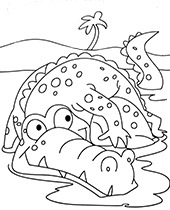 North american animal coloring pages