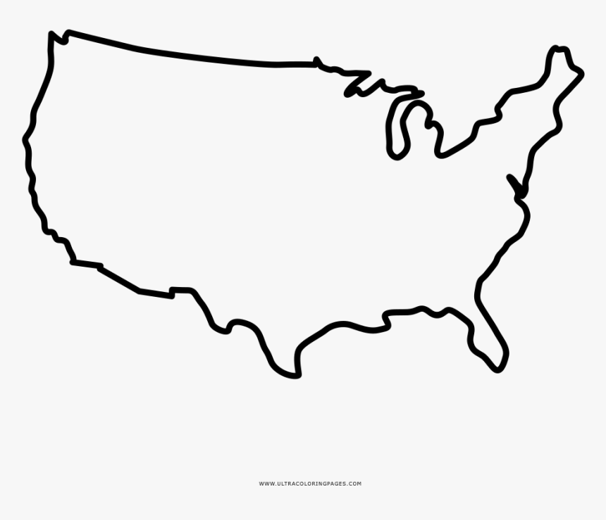 North america coloring page hd png download transparent png image