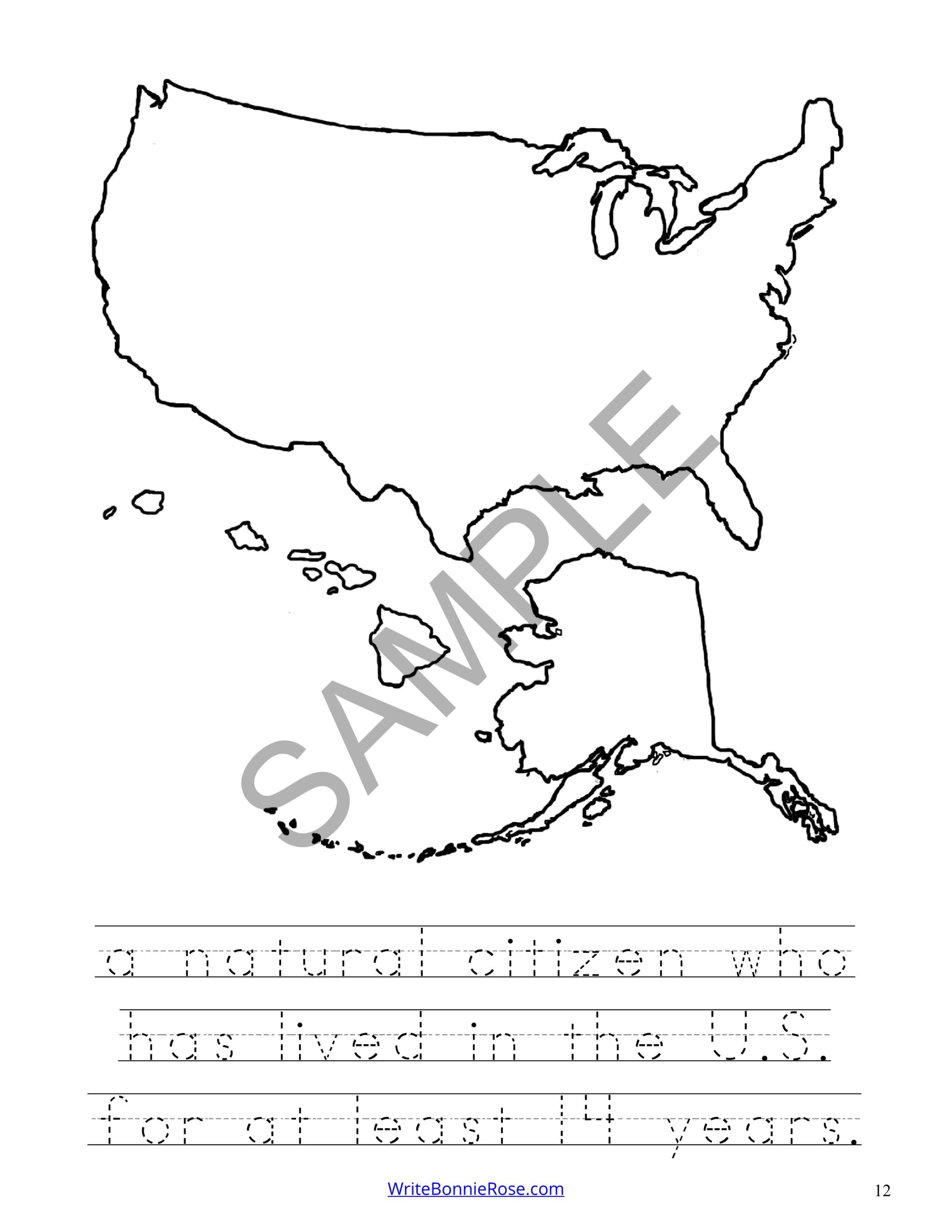 Branches of us government coloring book