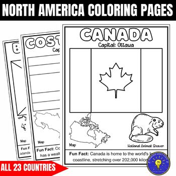 Color pages north america tpt