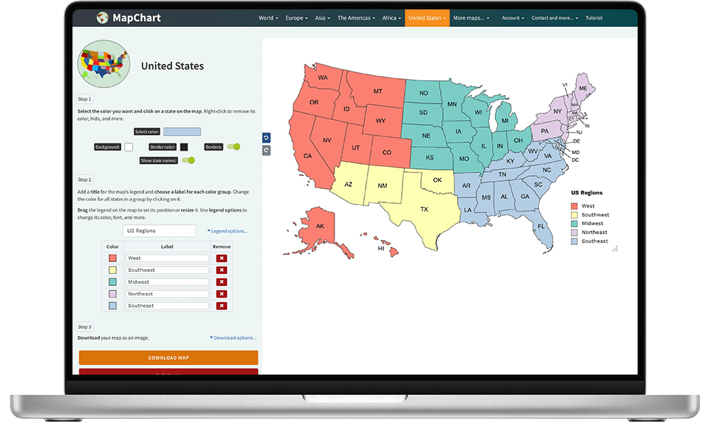 Create your own custom map