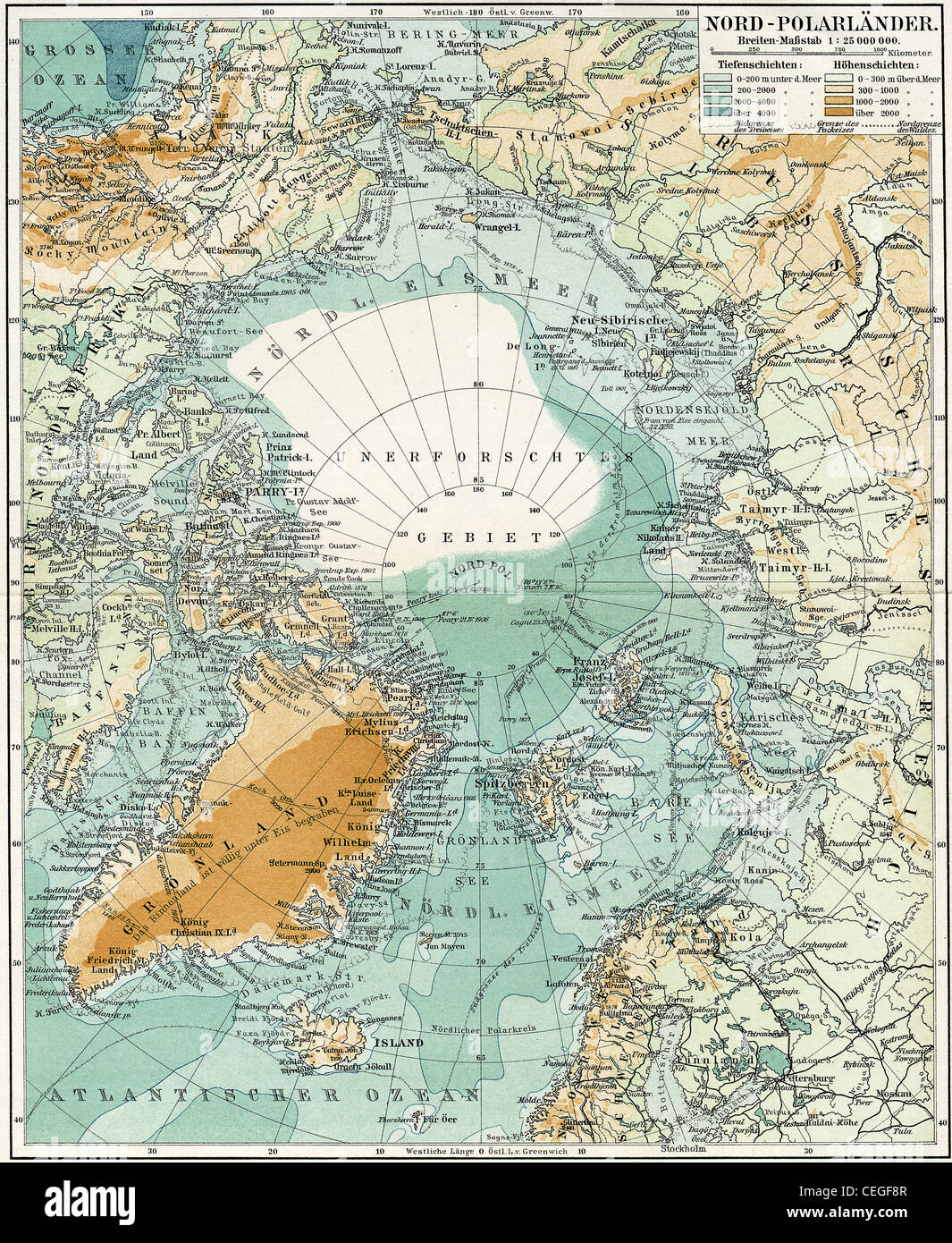 North pole map hi