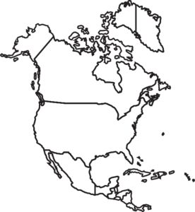 Style guide clker north america map world map coloring page south america map