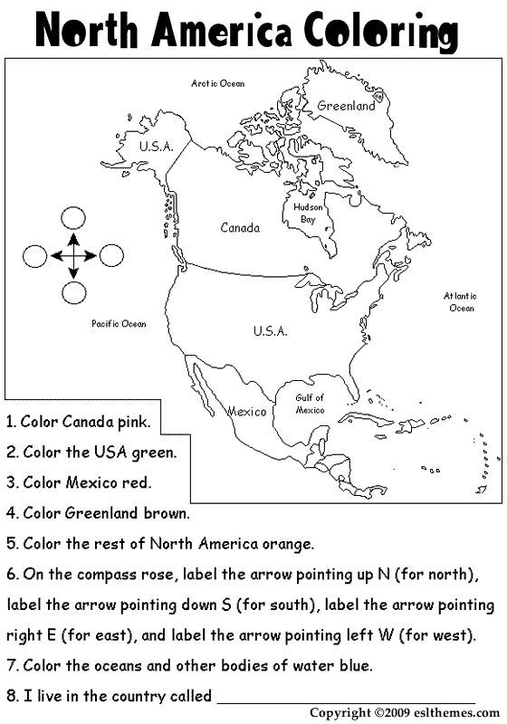 North america colouring pages social studies worksheets teaching social studies teaching geography